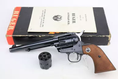 SOLD - Boxed 1962 Ruger Single-Six RSSM Revolver - .22 WMR