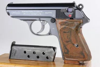 SOLD - Early, Excellent Waffen Walther PPK - Eagle 359