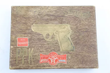 SOLD - Early PPK Box with Extras