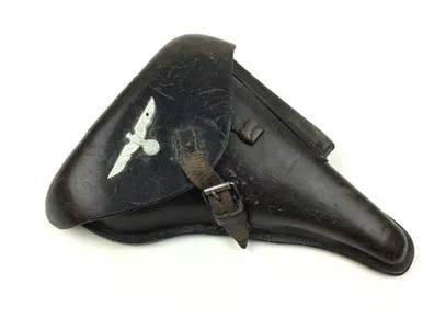 SOLD - Embellished 1934 K date Luger Holster