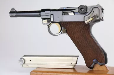 SOLD - Excellent 1936 Nazi Mauser Luger (6992h - 16367)