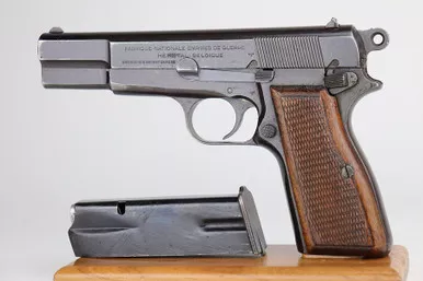 SOLD - Excellent Nazi FN Browning Hi Power (71025a - 15405)