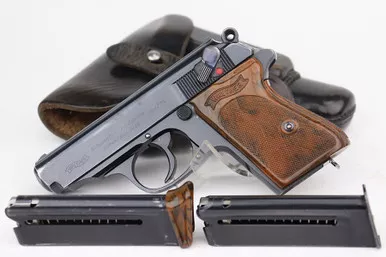 SOLD - Excellent, Rare .22 Caliber Walther PPK Rig (240689k - 22673)
