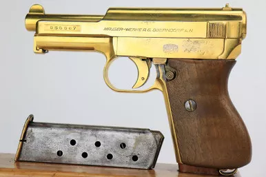 SOLD - Gold-Plated Mauser Model 1934