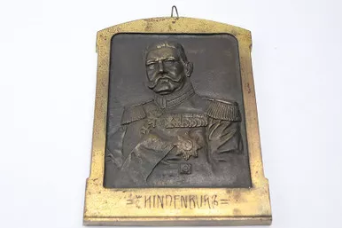 SOLD - Hindenburg Bronze Portrait