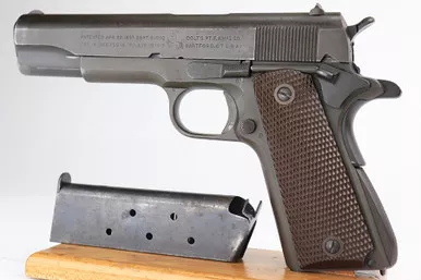 SOLD - Late 1942 Colt 1911A1 - Rare Variation