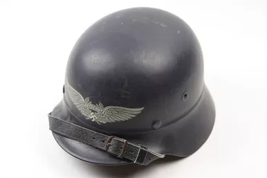 SOLD - M40 Beaded Luftschutz Helmet