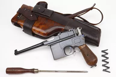 SOLD - Mauser C96 Broomhandle Rig (270858 - 22793)