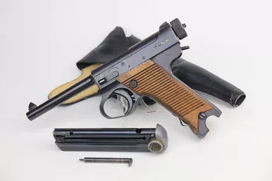SOLD - Mint Nambu Type 14 Rig - Matching Magazine (20970 - 18419)