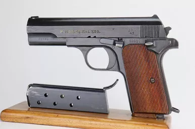 SOLD - Minty 1943 Nazi Femaru Model 37 - Matching Magazine