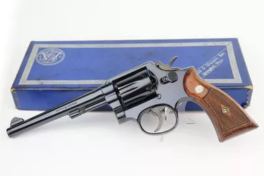 SOLD - Minty, Boxed Smith & Wesson M&P Model 10 Revolver - 6"