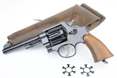 SOLD - Minty Smith & Wesson M1917 Rig - Unit Marked