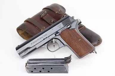 SOLD - Nazi Femaru M37 Rig - Two Matching Magazines (10577 - 15385)