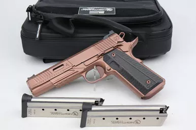 SOLD - Nighthawk Custom 1911 - Agent 2 - Rose Gold