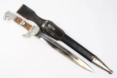 SOLD - Police Bayonet with Clamshell
