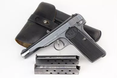 SOLD - Police FN Browning M1922 Rig - Rare Matching Geco Holster
