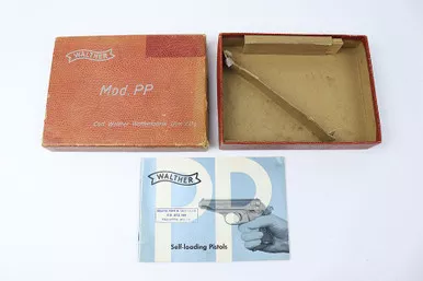 SOLD - Post War PP Box & Manual