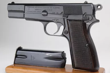 SOLD - Rare FN Browning Hi Power - Syrian Army Contract