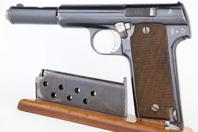 SOLD - Rare Nazi-Contract Astra Model 400 (1921) - Matching Magazine