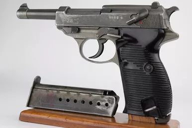 SOLD - Rare Phosphate Mauser P.38 - FN Slide
