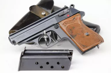 SOLD - Rare SS Contract Walther PPK Rig - K Under