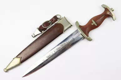 SOLD - SA Dagger with Hanger - Named