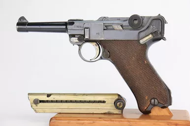 SOLD - Scarce 1921 DWM Commercial Luger (9582b - 23435)