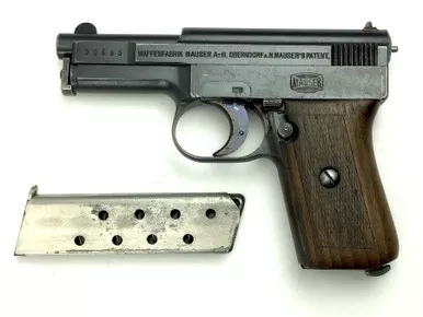 SOLD - Scarce,"Side Latch" Mauser Model 1910