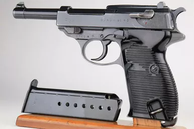 SOLD - Scarce Walther P.38 - Straight Line 'ac 43'