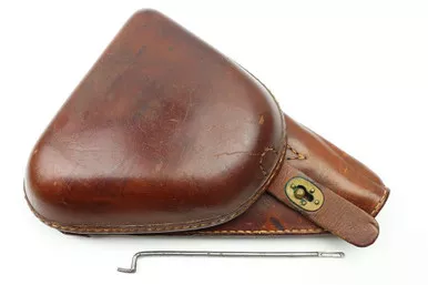 SOLD - Type 14 Nambu Holster & Cleaning Rod