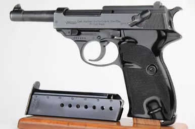 SOLD - Ultra Rare, Police-Issued Walther P1 - Matching Magazine (293469 - 20085)
