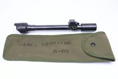 SOLD - US M84 Scope with Canvas Case