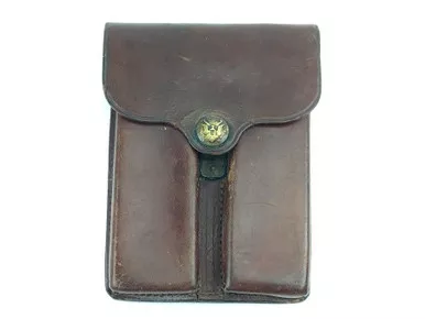SOLD - WW1 M1912 Eagle Snap Dual Mag Pouch