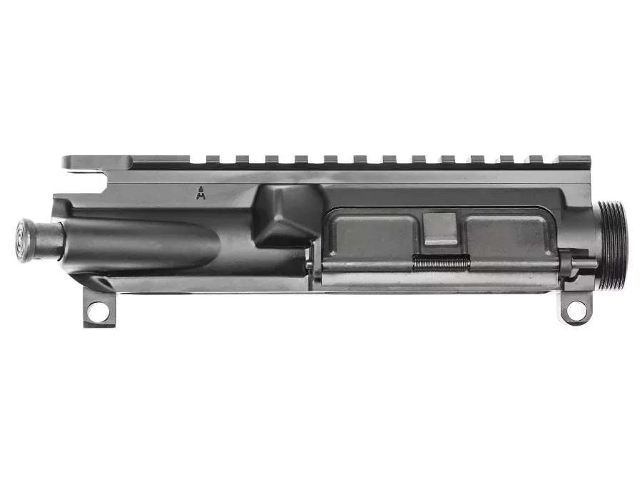 Spikes Tactical Flat Top Stripped Upper Receiver, 7075-T6, Black Anodized