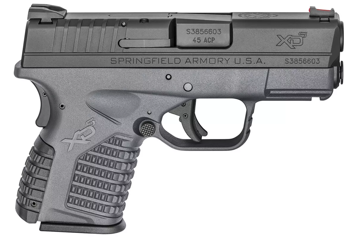 Springfield Armory XD-S 3.3 Tactical Gray 45 ACP Pistol Economy