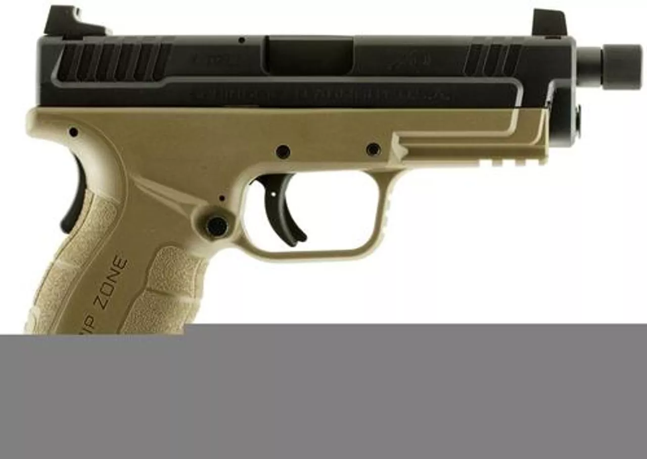 Springfield XD Mod.2 Service, 9mm, 4.8″ Threaded Barrel, 10rd, Flat Dark Earth