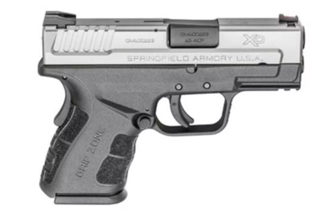 Springfield XD Mod.2 Sub-Compact 45 ACP, 3.3″, 10rd, Bi-Tone