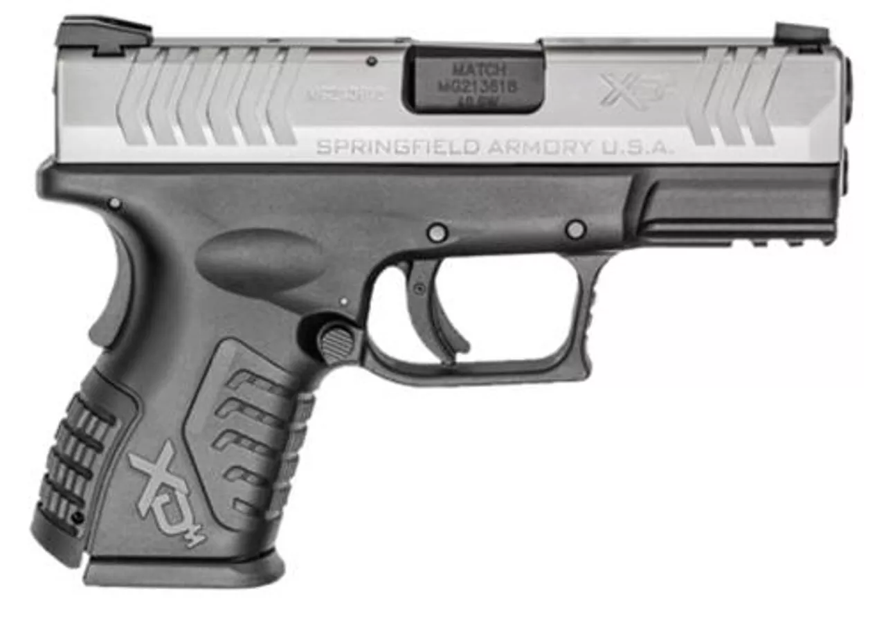 Springfield XDM Compact, .40 S&W, 3.8″, 11rd, Black