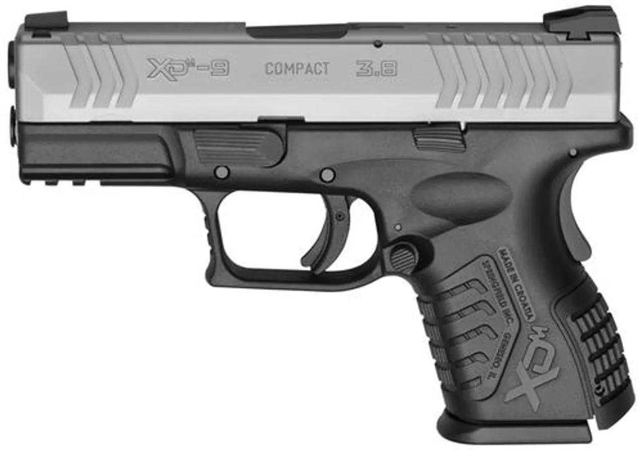 Springfield XDM Compact, 9mm, 3.8″, 13rd, Bi-Tone