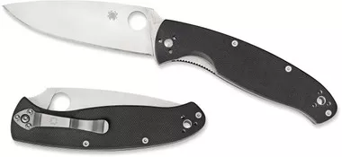 Spyderco C142GP Resilience Folding Knife 4.25" Plain Edge