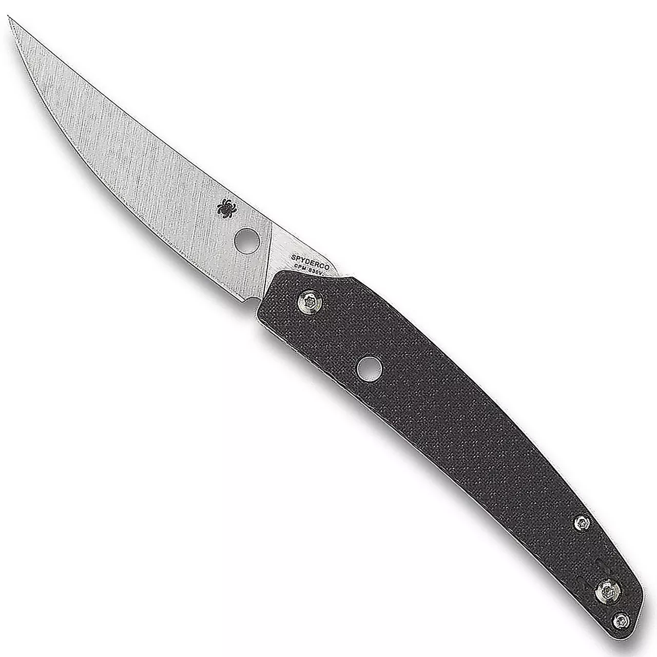 Spyderco C242CFP Ikuchi Folding Knife 3.26″ CPM-S30V SS Blade