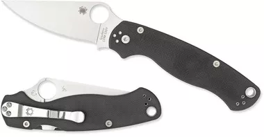Spyderco C81GP2 Paramilitary 2 Folding Knife 3.5" Plain Edge