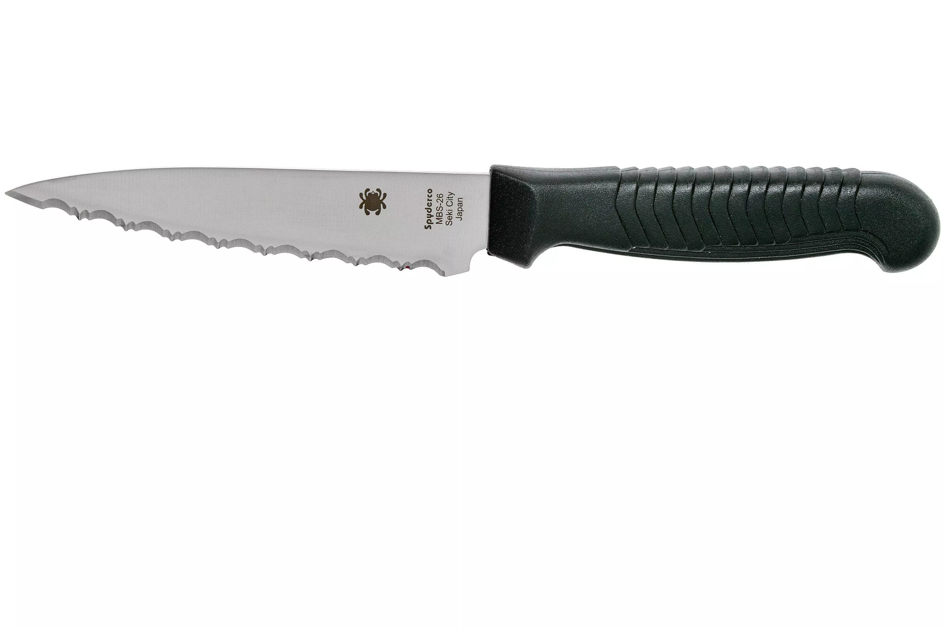 Spyderco paring knife K05SBK serrated, 11.4 cm
