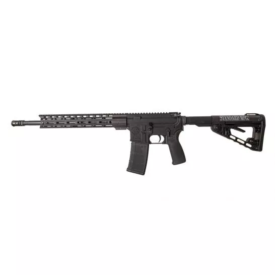 Standard MFG STD-15 5.56×45 Carbine Length AR-15 Rifle, Black – 16721