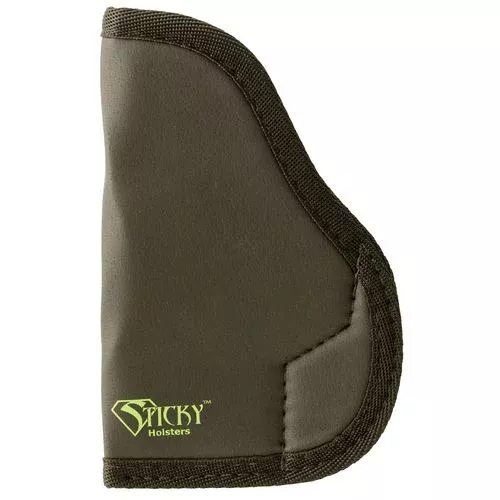 Sticky Holsters MD3 MD-3 Walther PPK Latex Free Synthetic Rubber Black w/Green Logo