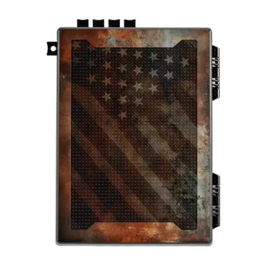 StopBox Pro Rapid-Access Fits Full-Size Pistol W/ Red Dot Rustic Flag