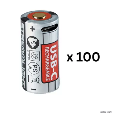 Streamlight 20239 SL-B9 USB-C Rechargeable Battery 100/Pack