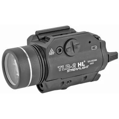 Streamlight TLR-2 HL Weapon Light with Red Laser for Picatinny Rail Black