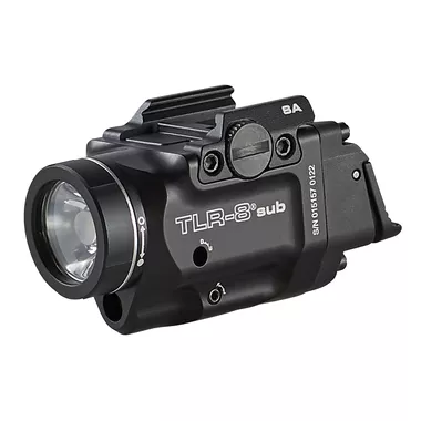Streamlight TLR-8 SUB Weapon Light & Lasers 500 Lumen