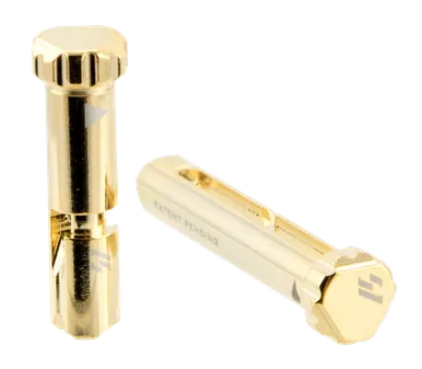Strike Industries Shift Pins AR-10 Gold Steel